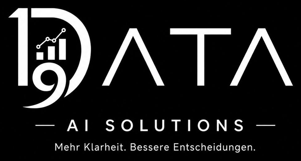 Data19 AI Solutions Logo in Weiß